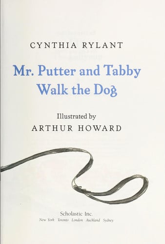 Mr. Putter and Tabby Walk the Dog