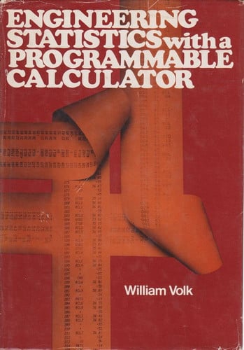 Engineering Statistics With a Programmable Calculator