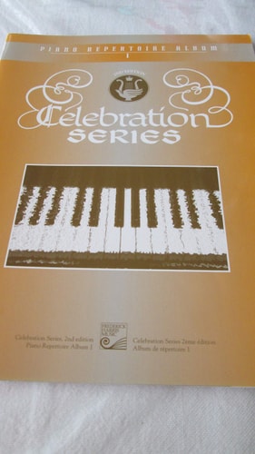 Celebration series piano repertoire album