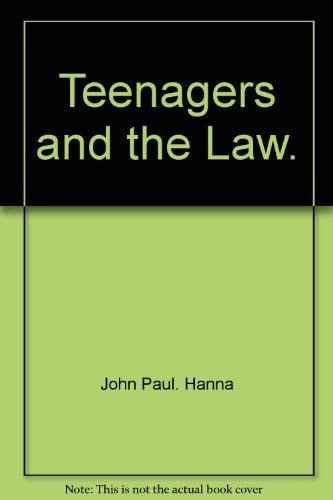 Teenagers and the law