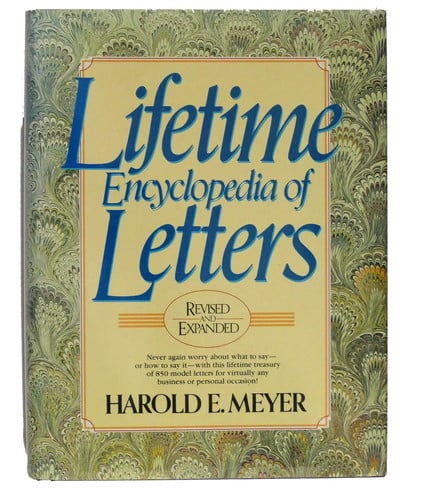 Lifetime Encyclopedia of Letters