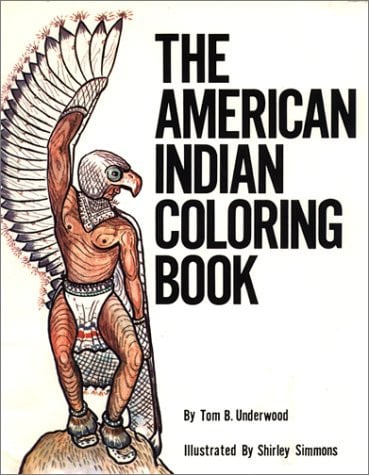 The American Indian Coloring Book