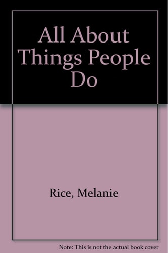 All about Things People Do