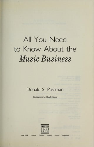 All You Need to Know about the Music Business