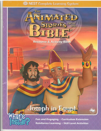 The Animated Stories of the Bible Resource & Activity Book: Joseph in Egypt