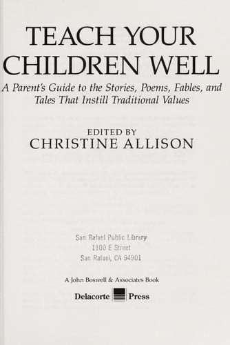 Teach Your Children Well