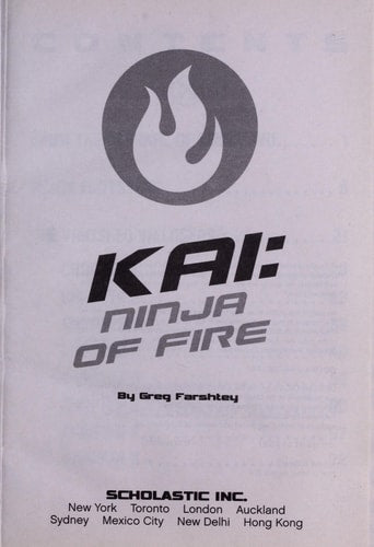 Kai: Ninja of Fire Zane: Ninja of Ice