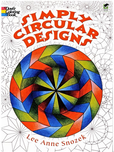 Simply Circular Designs Coloring Book (Dover Design Coloring Books)