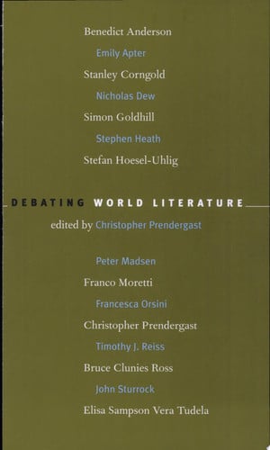 Debating World Literature