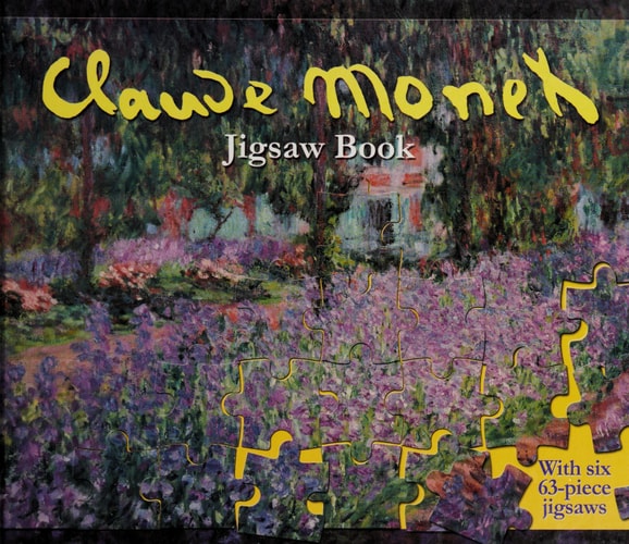 Claude Monet Jigsaw Book