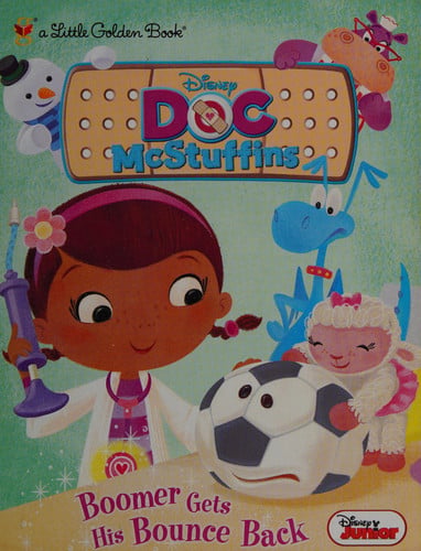 Boomer Gets His Bounce Back (Disney Junior: Doc McStuffins) (Little Golden Book)