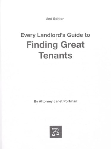 Every Landlord's Guide to Finding Great Tenants