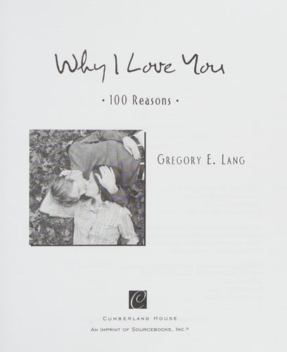 Why I Love You