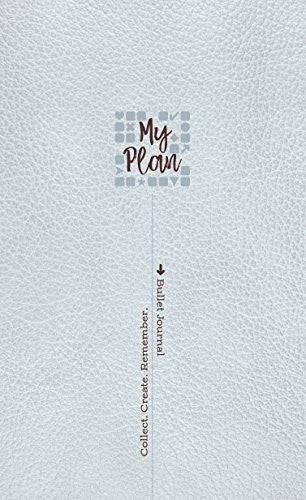 My Plan: Leather Bullet Journal Collect Create Remember