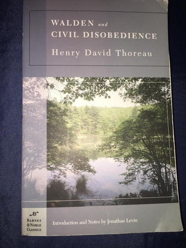 Walden And, Civil Disobedience