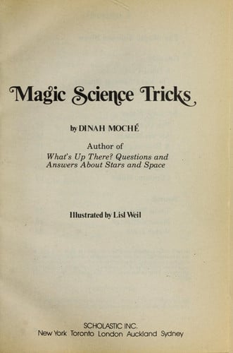 Magic Science Tricks