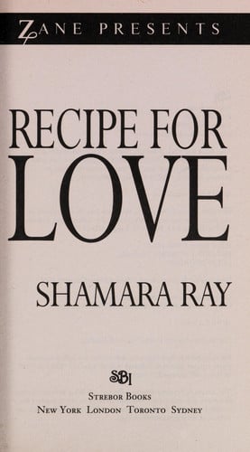 Recipe for Love (Zane Presents)