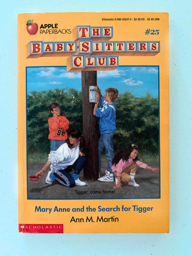 Mary Anne and the Search for Tigger (The Baby-sitters Club, No. 25)