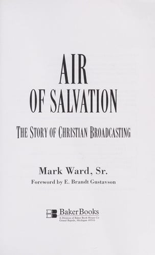 Air of Salvation: The Story of Christian Broadcasting