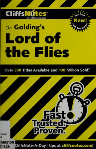 CliffsNotes on Golding's Lord of the Flies