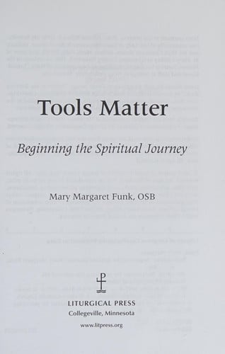 Tools Matter: Beginning the Spiritual Journey (The Matters Series)