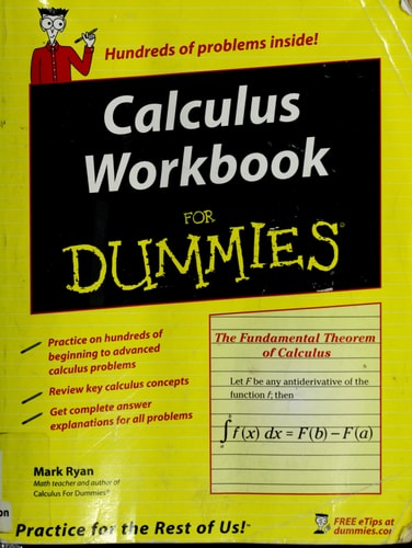 Calculus Workbook For Dummies