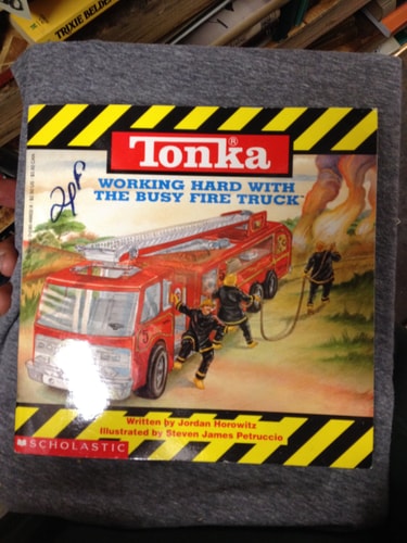 Working Hard with the Busy Fire Truck