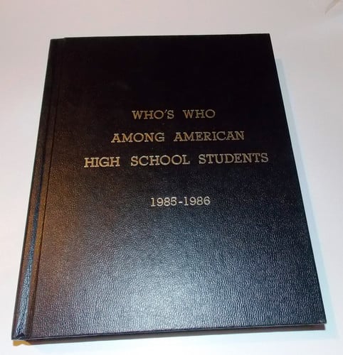 Who's Who Among American High School Students, 1985-1986, 7