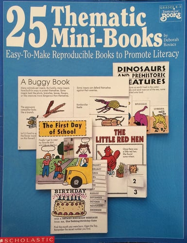 25 Thematic Mini-Books (Grades K-3)