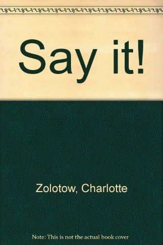 Say it!