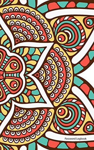 Password Logbook: An Internet Address and Password Journal & Notebook: Mandala: (internet password organizer,username and password book)