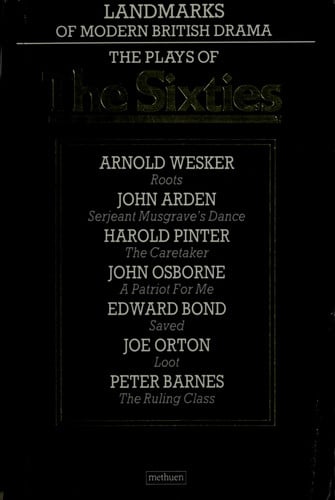 Landmarks Mod Brit Drama Vol. 1: The Plays of The Sixties (Landmarks of Modern British Drama)