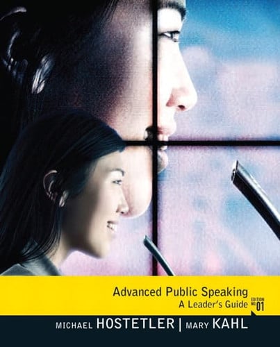 Advanced Public Speaking: A Leader's Guide