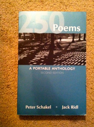 250 Poems A Portable Anthology
