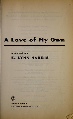 A Love of My Own
