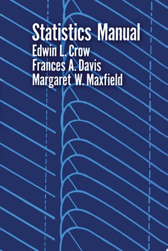 Statistics Manual (Dover Books on Mathematics)