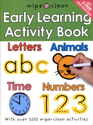 Wipe Clean Early Learning Activity Book