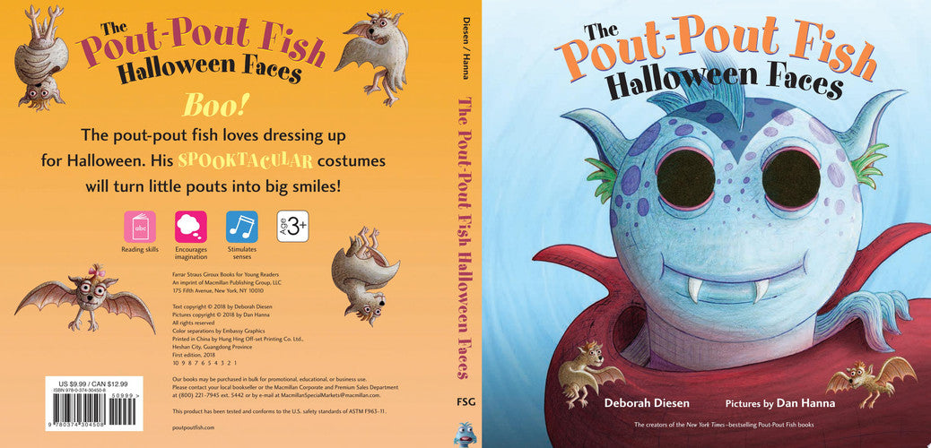 The pout-pout fish: Halloween faces