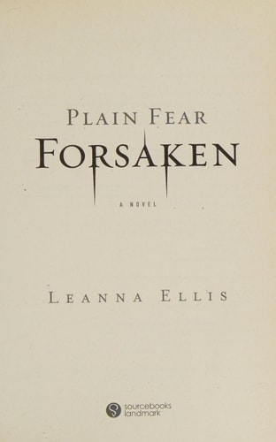 Plain Fear: Forsaken A Novel