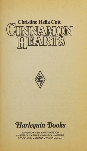 Cinnamon Hearts (Harlequin Superromance No. 220)