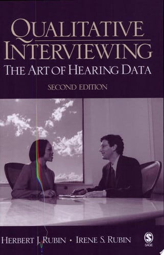 Qualitative Interviewing: The Art of Hearing Data