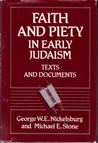 Faith and Piety in Early Judaism