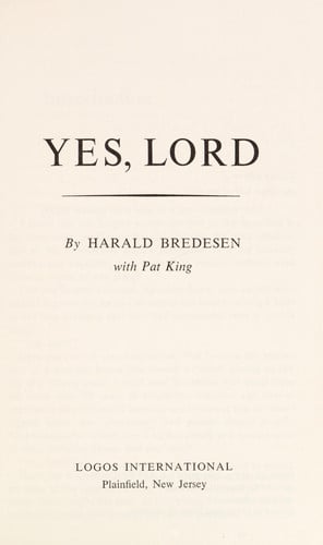 Yes, Lord,