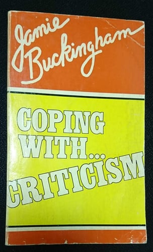 Coping With Criticism