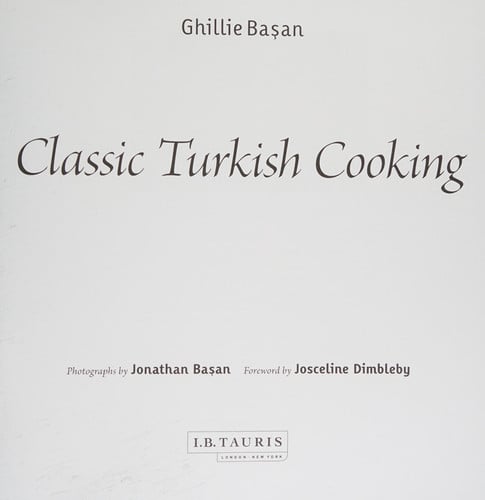 Classic Turkish Cooking