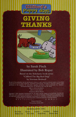 Giving Thanks