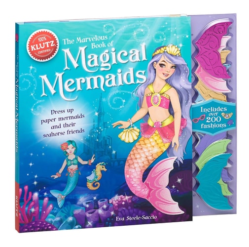 The Marvelous Book of Magical Mermaids: Dress Up Paper Mermaids and Their Seahorse Friends