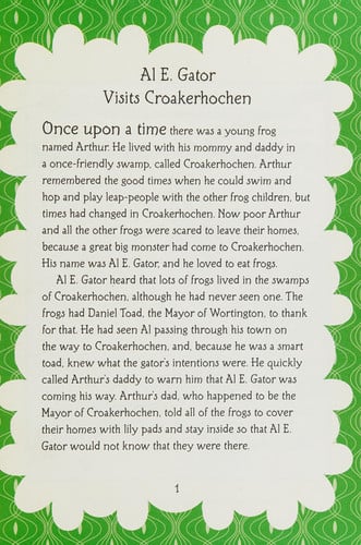 Al E. Gator Visits Croakerhochen