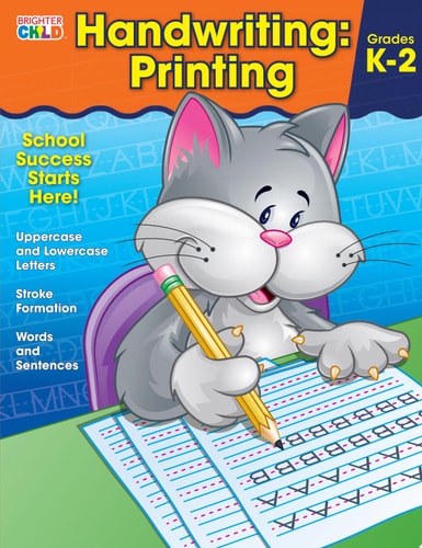 Kids Handwriting Workbook for Practice Printing and Letter Tracing Uppercase and Lowercase Alphabet, Preschool and Up (Brighter Child: Grades K-2)