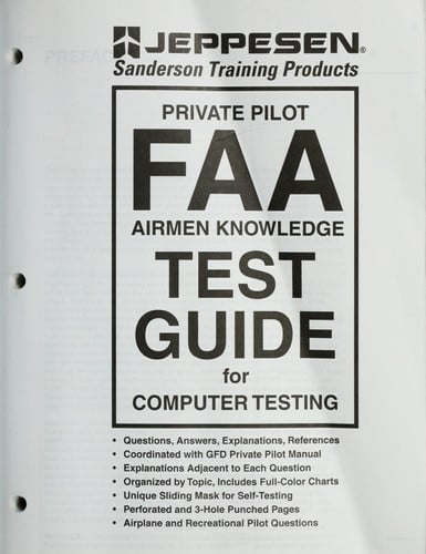 Private Pilot FAA Airmen Knowledge Test Guide for Computer Testing